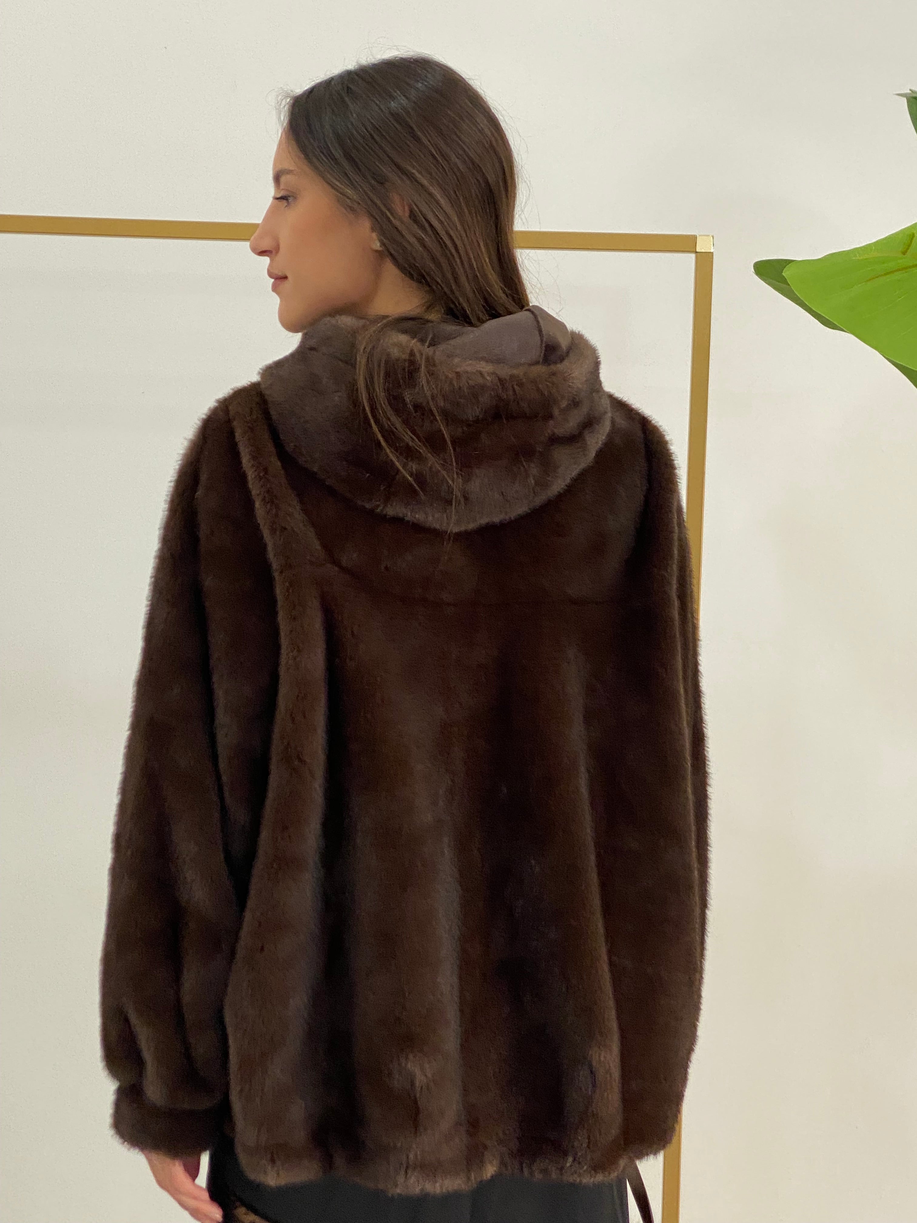 Eco-pelliccia chocolate