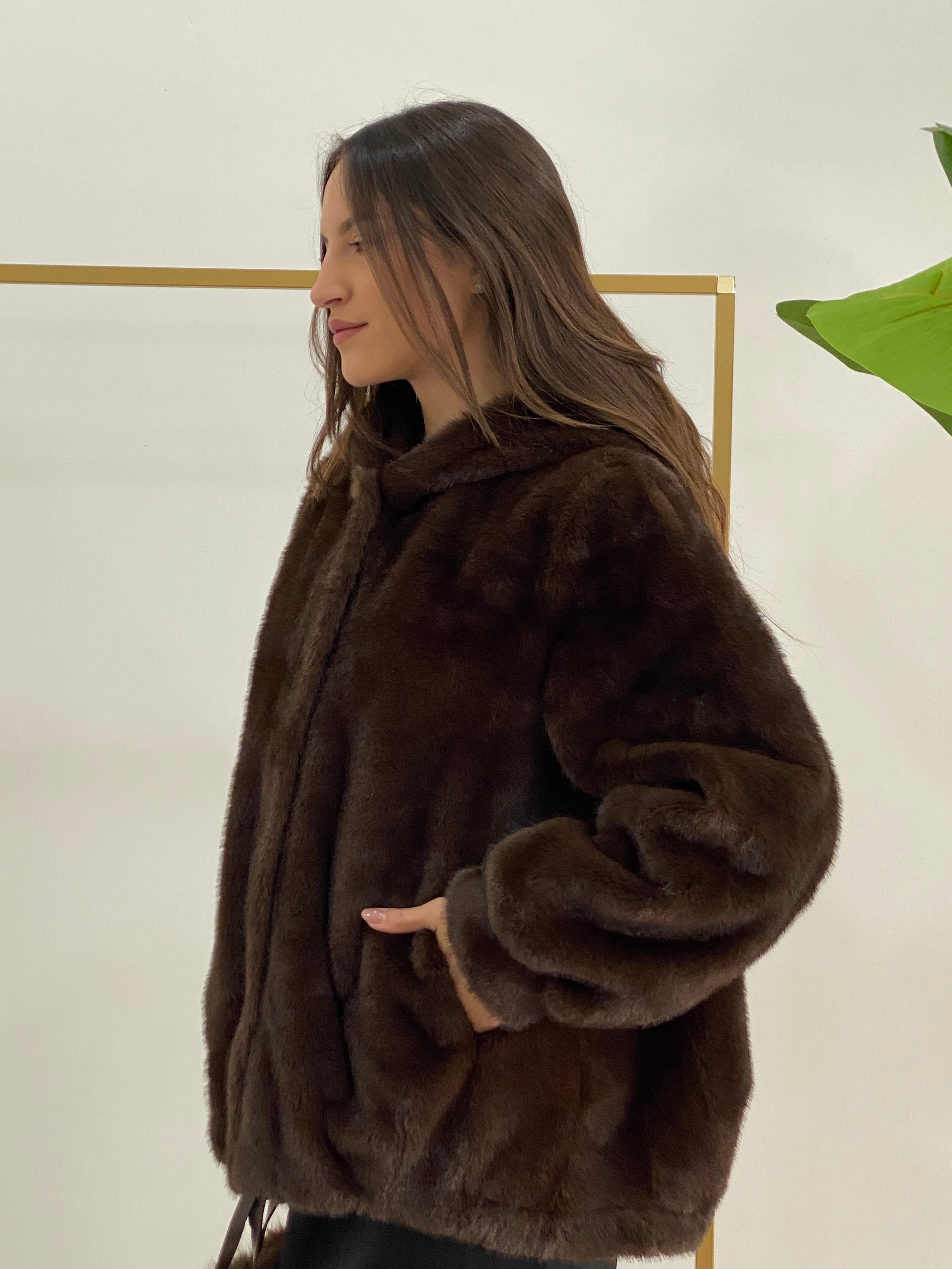 Eco-pelliccia chocolate