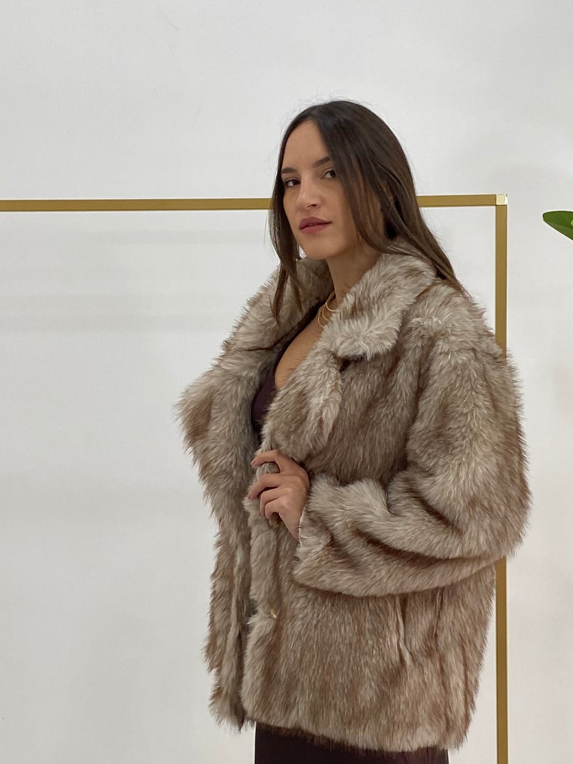 Eco-pelliccia elegant