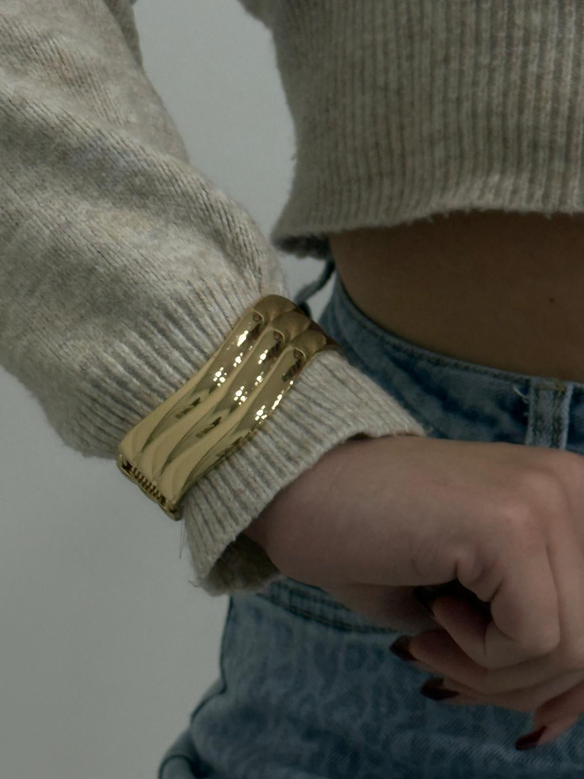 Bracciale dorato