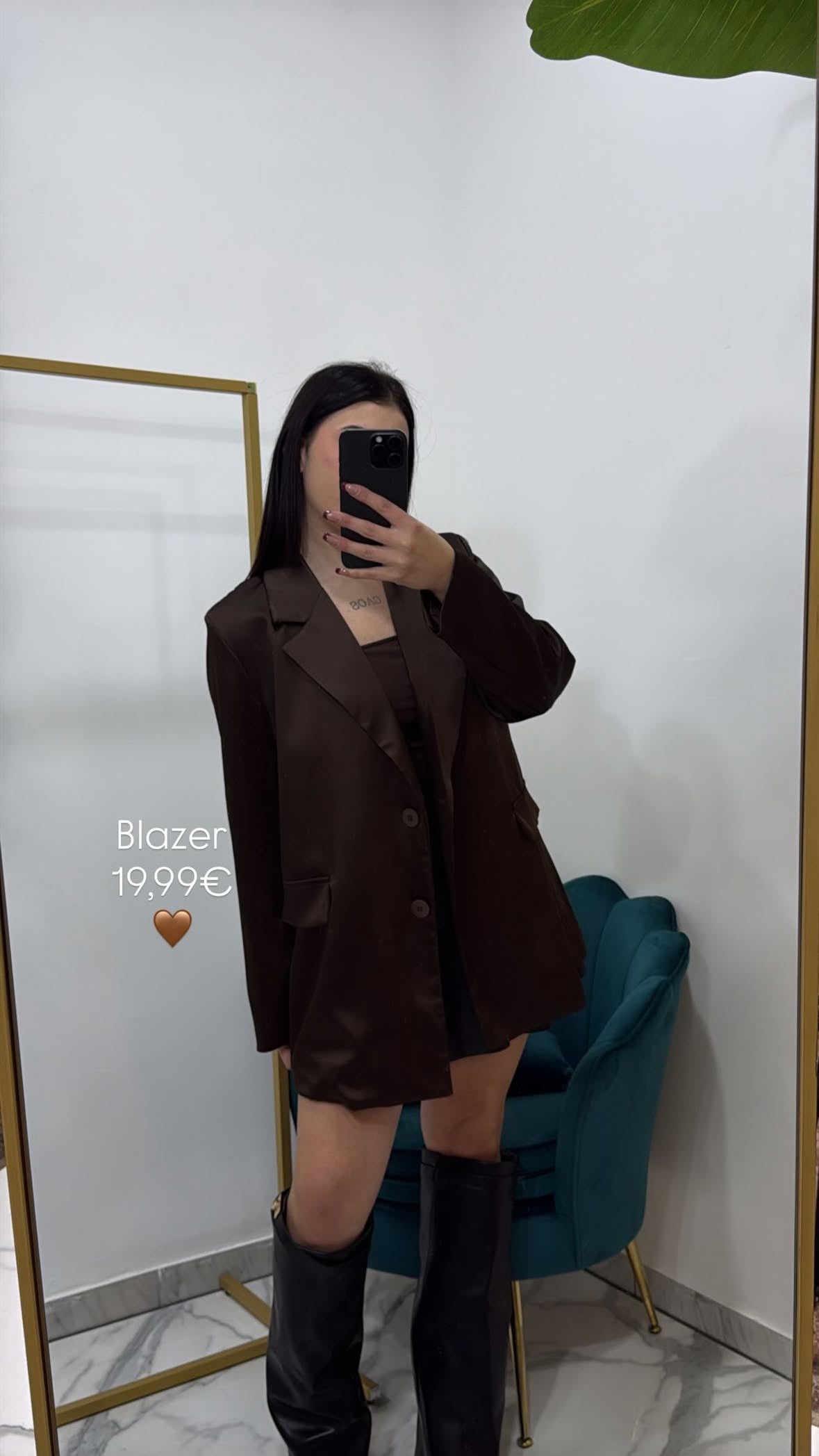 Blazer chocolate