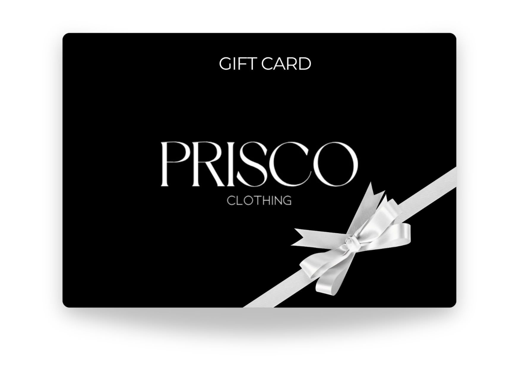 Gift Card Prisco Clothing